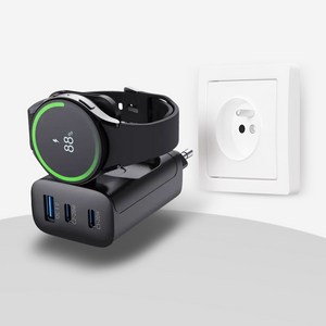 벤타론 갤럭시워치 애플워치 무선충전 4in1 PD 43W 고속충전기