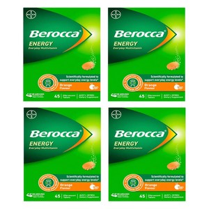 베로카 퍼포먼스 에너지 포 에브리데이 오렌지맛, 45정, 4개