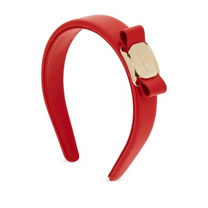 페라가모 바라 플레이트 보우 헤어밴드