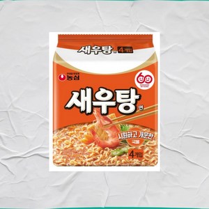 새우탕 새우탕면 122g, 32개