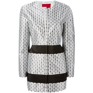 몽클레르 체인 프린트 코트