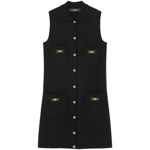 베르사체 메두사 95 니트 민소매 드레스, 블랙계열, Italy 40(KR 55)