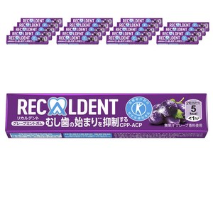 [토쿠호]몬델리즈 재팬 리카르덴트 포도 민트검 14알×20개