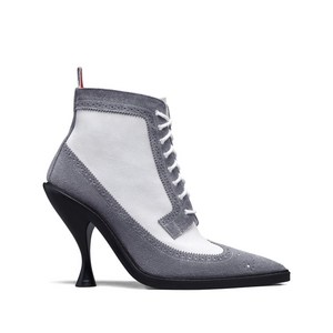 톰 브라운 윙팁 부츠 90mm, Europe 39(KR 255), 그레이계열+화이트계열