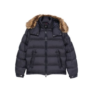 몽클레르 퍼 트리밍 퀼팅 재킷, 블루계열, Numeric 4(KR 104-185)