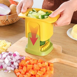 SMABAT 다용도 스텐 채칼 당근 오이 깍뚝이 채칼 만능 멀티채칼 소형 채썰기