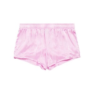 발렌시아가 모노그램 자카드 실크 미니 쇼츠