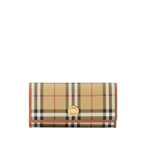 버버리 체크 프린트 장지갑