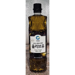 청정원 엑스트라버진 올리브유, 900ml, 1개