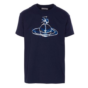 비비안웨스트우드 구체 프린트 티셔츠