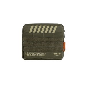 카고컨테이너 캠핑수납가방 다용도 슬림스토리지백 랜턴 보조 가방 휴대용 가방, S, 카키, 1개