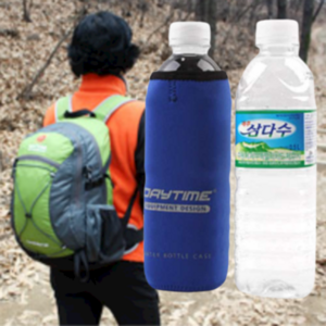 생수병 파우치 케이스 물병 보냉 보온 등산용 500ml, 베이직 생수병 케이스 500ml, 1개