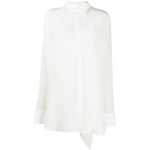 발렌시아가 턱시도 스카프 셔츠