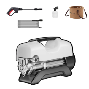 hypeflex 프리미엄 고압 세차기 휴대용 전동 인덕션 모터, L1 업그레이드, 8m호스+연장건