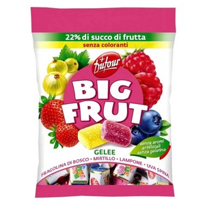 듀포 빅 프루트 젤리 스트로베리 + 블루베리 + 라즈베리 + 구스베리 맛, 150g, 1개