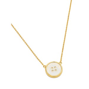 마크제이콥스 로고 장식 펜던트 네크리스