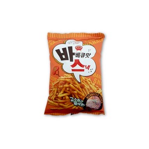 달콤하고 고소한 바베큐맛스낵 100g 주전부리 노래방 맥주안주 군것질, 1개