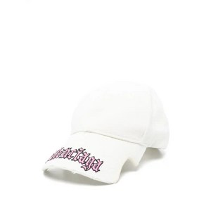 발렌시아가 logo-embroidered baseball cap