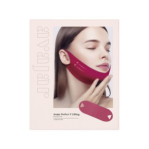 에이바자르 [K58916] 퍼펙트V 리프팅 마스크 10회분(핑크), 1개