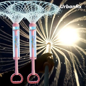 어반픽스 분수 회오리 워터밤 물총 2P, 핑크, 2개