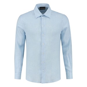 엠포리오아르마니 리넨 긴소매 셔츠