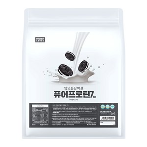 프로틴스토리 맛있는 단백질 퓨어프로틴7, 3kg, 퓨어프로틴7 맛있는..., 1개