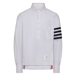 톰 브라운 4 바 옥스포드 폴로 셔츠, 화이트계열, Numeric 3(KR 105)