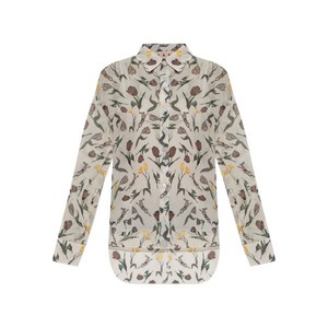 마르니 플로럴 프린트 버튼 업 셔츠, 베이지계열, Italy 44(KR 66)