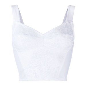 돌체앤가바나 자카드 코르셋 뷔스티에, 화이트계열, Italy 38(KR 33)