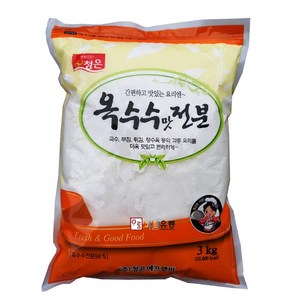 청은 옥수수맛 전분, 3kg, 1개