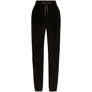 돌체앤가바나 로고 자수 드로스트링 트랙팬츠, 블랙계열, Italy 52(KR 99)