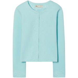 토리 버치 켄드라 엠보스드 가디건, 블루계열, Standard M(KR L)