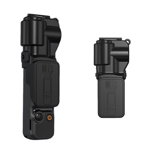 BRDRC DJI Pocket 3 보호 케이스 / 휴대용 하드 케이스 / 확장 프레임 호환 / 퀵 오픈 디자인 / 손목 스트랩 포함