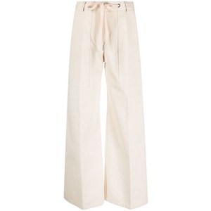 몽클레르 드로스트링 와이드 팬츠