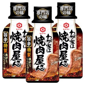 기꼬만 우리 집은 고깃집 맛있게 매운 맛, 210g, 3개