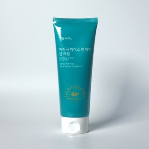 식물나라 산소수페이스앤바디 저자극 선크림 SPF50+ PA++++, 1개, 150ml