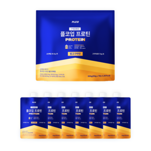 플코업 단백질 쉐이크 밤고구마맛 고단백 저당 WPI 식사대용, 50g, 7개
