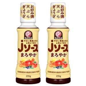 BullDog J 소스 순한 맛, 235g, 2개