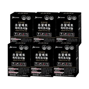 JW중외제약 쏘팔메토 옥타코사놀, 30정, 6개