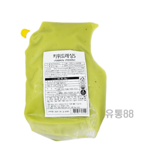 대상 청정원 쉐프원 키위 드레싱 셀러드 소스, 2kg, 1개