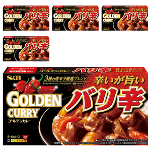 에스앤비 골든 카레 엄청 매운 맛, 198g, 5개