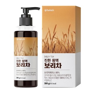 솔리치 진한 원액 보리차 HACCP 해썹 식약청 인증, 300g, 1개