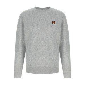 메종키츠네 폭스 헤드 패치 스웨트셔츠, 그레이계열, Standard M(KR 100)