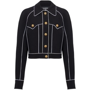 발망 웨스턴 크레이프 재킷