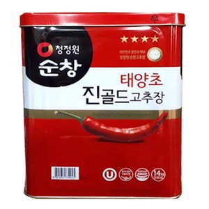 청정원 순창 진골드 고추장 14kg, 1개