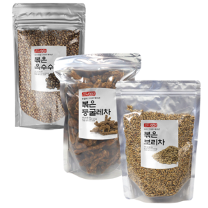 국산 볶은 보리차(500g) 둥굴레차(300g) 옥수수차(500g) 주전자용 세트, 1세트, 500g, 1개입