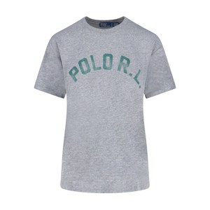 폴로랄프로렌 로고 프린트 티셔츠, 그레이계열, Standard M(KR 66)