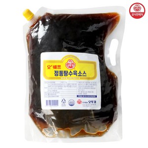 오뚜기 오쉐프 정통탕수육소스, 2kg, 4개