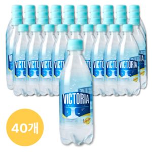 웅진빅토리아 더 빅토리아 레몬, 500ml, 40개