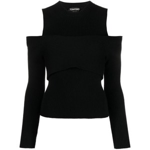 톰포드 톰 포드 콜드 숄더 울 스웨터
